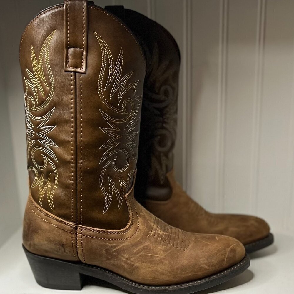 Laredo Women’s Western Boot in Brown Men's Size 8D/Women's 10